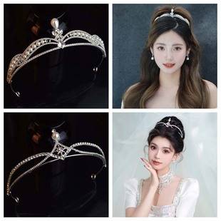 Super Fairy Crown Headwear Elegant Simple Princess Crown Birthday Show Awards Hair Accessories Fashion All-match Accessories