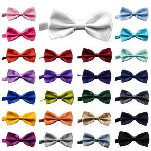 Men's accessories in stock bow tie solid color explosions work banquet adult variety of multi-color wedding Korean version of wholesale customization