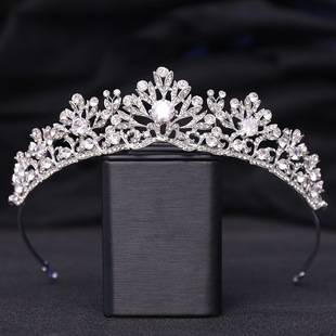 Bridal jewelry set zircon crown hairband hot wedding hair accessories wedding dress accessories factory direct for wholesale