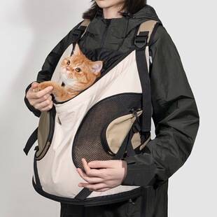 Cross-Border Breathable Mesh Front-Facing Cat Carrier Backpack for Pets, Exclusively for Amazon, Dropshipping Available, Can Be Labeled