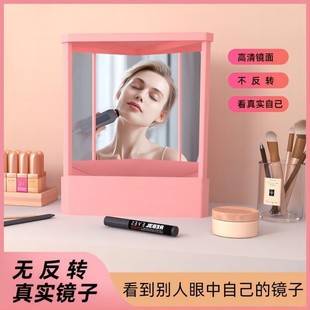 Non-mirror mirror mirror does not reverse the real mirror left and right do not reverse the non-mirror mirror mirror is like to restore the real mirror.