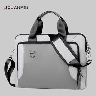 Cross-Border Business Laptop Bag 16/ 17inch Men's Large-Capacity Briefcase Shoulder Bag Thickened Shockproof Computer Bag