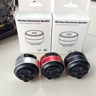 TWS black technology bone conduction bluetooth speaker factory cross-border couplet resonance bone conduction subwoofer bluetooth speaker