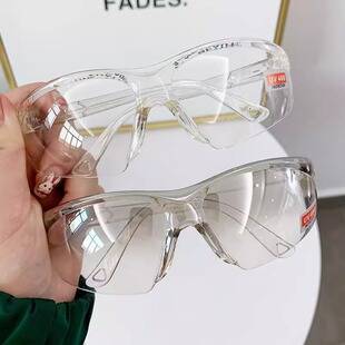 Cycling Goggles, Labor Protection, Anti-Splash, Polished, Wind-Proof and Sand-Proof, Men's and Women's Protective Glasses, Summer Sunglasses, Sunglasses