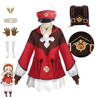 Klee Cosplay Costume Genshin Loli Cosplay Anime Role-Playing Costume Halloween Performance Costume