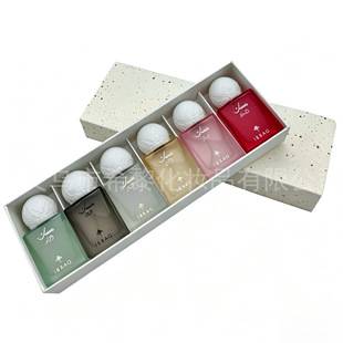 High-Quality Cross-Border New Ibraq Six-Piece Gift Box Set, Popular Perfume Set in the Middle East, Arab Dubai, and Vietnam