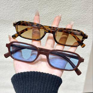 M family square small frame sunglasses women's high-end fashion all-match sunglasses women's cross-border street photography trendy sunglasses