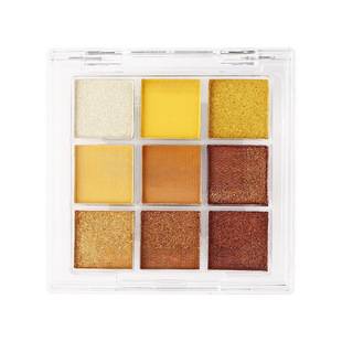 Capel Explosive Lemon Eyeshadow 9 Color Pearlescent Matte Summer Orange Eyeshadow Plate Waterproof Sweat-proof Party Stage