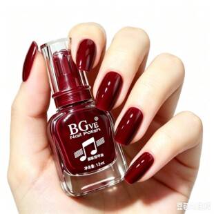 Cross-border BGve micro glue nail polish baking-free non-peeling Nail Polish popular popular color series quick-drying nail color blue gray 12ML