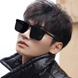 Cross-Border Men's New Trendy Uv Protection Driving Sunglasses, Same Style as Tiktok Influencers, for Stylish Looks