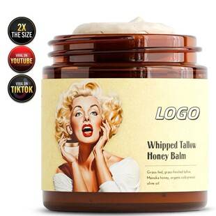 Honey Beef Tallow Monroe Cream Facial Moisturizer Foot Cream Cross-Border Skincare Products Ebay Shopee Europe America Southeast Asia Tk