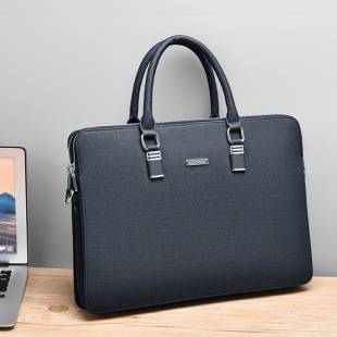 Men's Bags, Business Handbags, Shoulder Crossbody Bags, Document Computer Bags, Business Trip Office Bags, Double Zipper Briefcases