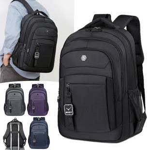 Cross-Border 2025 New Business Backpack Men's Casual Large-Capacity Backpack Can Be Used as a Trolley Travel Student Bag