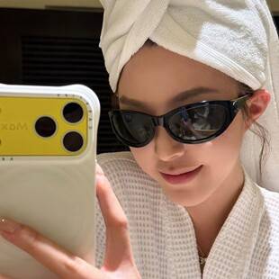 2026 New Model Jennie-Style Headband Sunglasses for Women, William Chan Chanel-Inspired Y2K Futuristic High-End Sunglasses