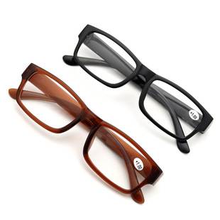 New style reading glasses men and women fashion ultra light comfortable elegant portable old light box old man resin glasses wholesale