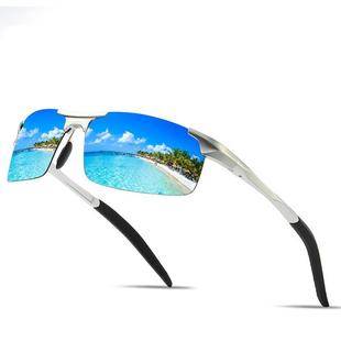 Aluminum Magnesium Polarized Sunglasses 8177 Dust-proof Glasses Sports Glasses Riding Glasses Driving Glasses Outdoor Fishing