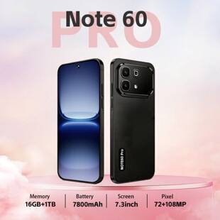 Aliexpress Cross-Border Platform Specializes in Note 60 Pro Android Smartphones, with Complete Ce and Rosh Qualifications from the Source Manufacturer