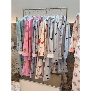 P.J.Sawage Autumn and Winter Double-Sided Brushed Warm Pajamas Set for Women Soft Cotton Confinement Clothes Home Clothes Pjs