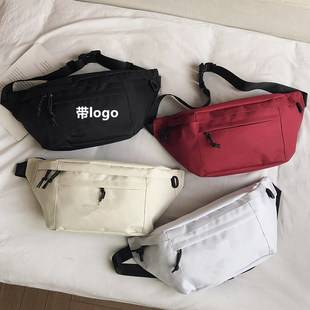Cross-Border Yibo Same Style Large Waist Bag Crossbody Bag Student Trendy Brand Large Capacity Waist Bag Sports Fitness Men's Casual Bag