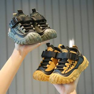 Children's Sports Shoes 2026 Spring & Fall New Style Boys' Hiking Shoes Outdoor Girls' Running Shoes Soft-Soled Baby Casual Shoes