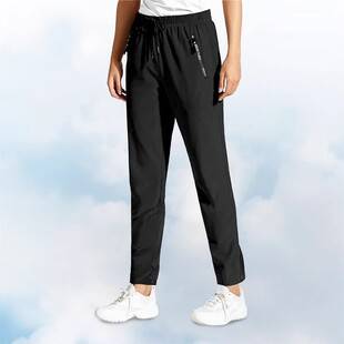 Summer Thin Ice Silk Sports Pants for Men, Quick-Dry Pants with Zipper Pockets, Straight-Leg Joggers, Plus-Size Men's Running Pants