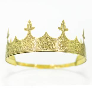 Men's Crown Prince Crown Wedding Birthday Prom Party Halloween Decoration Alexander Hairpin Wholesale