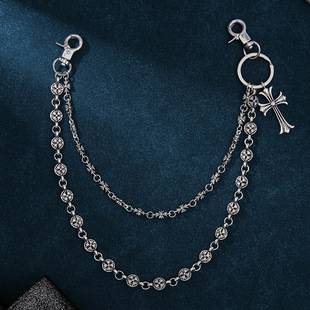 Crodo Element Trouser Chain Bag Hanging Chain Sword Round Bead Cross Waist Chain Lobster Buckle Pendant Jeans Chain