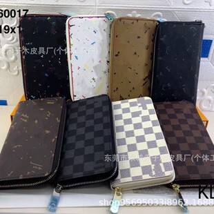 European and American Style Pu Classic Fashion Hot-Selling Unisex Long Wallet with Multiple Card Slots, Unisex, Low Price Wholesale