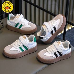 Little Yellow Duck Children's Sports Shoes 2025 Spring and Autumn Girls' Shoes Boys' Moral Training Shoes Baby Children's Shoes Trendy Student Sneakers