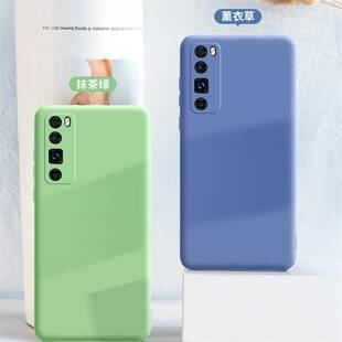 Suitable for Samsung liquid silicone anti-drop phone cases, multi-model full-cover solid color precision hole protective cases available for wholesale