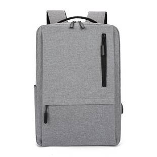 Men's casual business backpack printed logo printing College student schoolbag new computer bag backpack men's simple