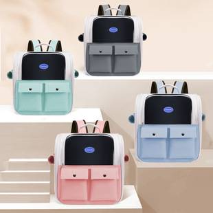 Pet Portable Backpack, Simple Backpack for Cats and Dogs, Foldable Cat Carrier for Outings, Portable Foldable Cat Bag