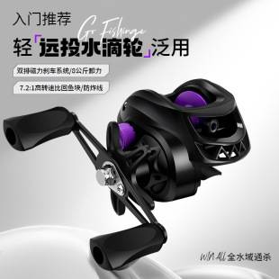 Anti-Explosion Fishing Reel, Water Drop Reel, Long-Distance Casting Fishing Reel, All-Metal Lure Fishing Reel, Micro-Fishing Reel, Sea Rod Reel, Fishing Line Reel, Fishing Gear Wholesale