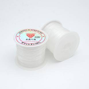 0.2-0.8MM crystal non-elastic transparent fishing line diy winding woven necklace ring beads tassel beading line