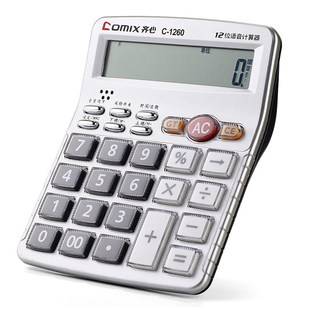 Comix/Qixin Voice Calculator Large Screen with Battery Included for Office and Business Use, Student Financial Accounting Multi-Function