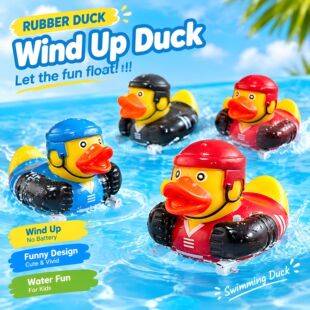 Little Yellow Duck Toy, Big Yellow Duck for Bathing, Children's Swimming and Water Play, Squeeze Toy Duck