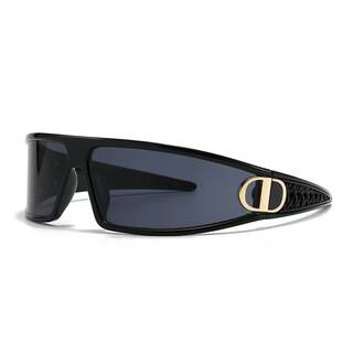 2025 Early Spring New Zd Headband Trendy Sunglasses for Women Curved One-Piece Trendy Tech-Sense Fashion Cycling Sunglasses