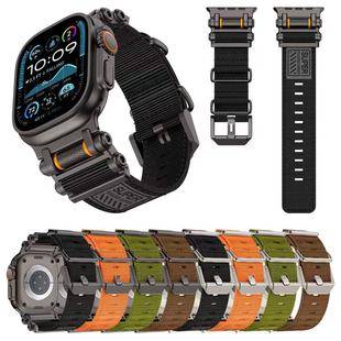 Suitable for Apple Watch Nylon Sports Strap Ultra Metal Connector Fate Gear Braided Strap