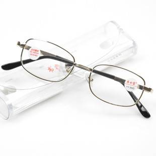 Book treasure reading glasses metal full frame frame 100-400 degrees 450-600 degrees high reading glasses 032