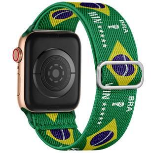 Suitable for Apple Watch Strap Iwatch12 Apple Watch Strap World Cup Watch Strap Football Pattern Watch Strap