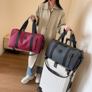 Lightweight Casual Travel Bag with Dry and Wet Separation, Shoe Compartment, Outdoor Sports Bag, Multi-Functional Large-Capacity Swimming and Fitness Bag