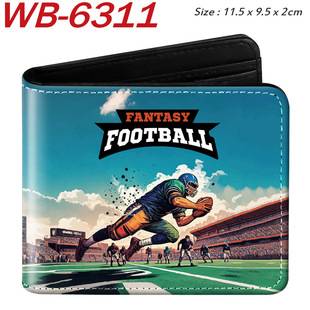 Amazon New Product Ball Sports 80% off Wallet Football Basketball Rugby Student Coin Purse Card Holder Wallet
