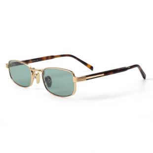 P Brand 54 Nylon Sunglasses for Men, Stylish Driving Sunglasses for Women, Wholesale Brown Metal Glasses from Shenzhen