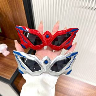 26 New Models of Mechanical Style Children's Sunglasses, Cool and Stylish Baby Glasses, Sun Protection Street Photography Sunshade Glasses, Outdoor Super Cool Boys' Sunglasses