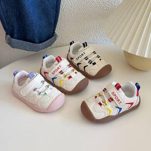 Baby Toddler Shoes 0-3 Years Old Autum New Infant Leather Non-Slip Sports Shoes for Boys and Girls Functional Shoes Dropshipping