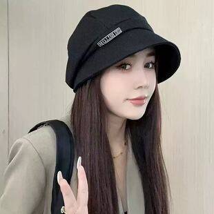 Spring and Summer New Style Three-In-One Versatile Baseball Cap for Women, Large Head Circumference, Fisherman Hat, Pleated, Face-Slimming Bucket Hat