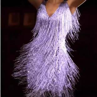 Cross-Border Aliexpress 2022 Amazon Tassel Dress Dress Women's Ins