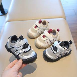 Children's sports shoes, boys' shoes for ages 0-1-3, girls' sneakers, spring and autumn soft-soled functional shoes, toddler shoes