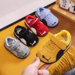 Baby Toddler Shoes, Boys' Training Shoes, Warm Girls' Velcro Casual Shoes, Sports Shoes, Kidsren's Spring and Autum Shoes