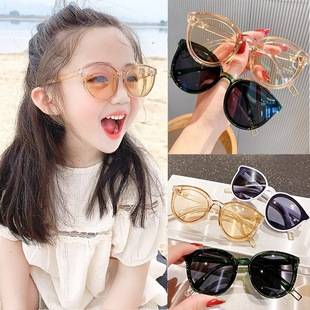 Children's sunglasses sunglasses Korean style children's glasses fashion trendy boys and girls baby UV-proof glasses sunshade